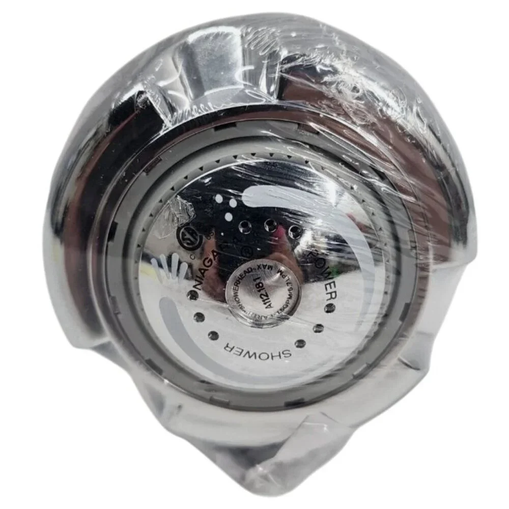 Niagara Conservation Earth 3 -Spray Chrome  High Pressure Shower Head 1.5 GPM